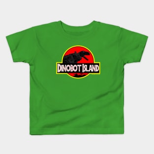 Dinobot Island Kids T-Shirt